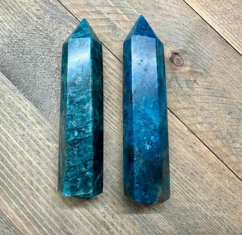 Blue Apatite Tower