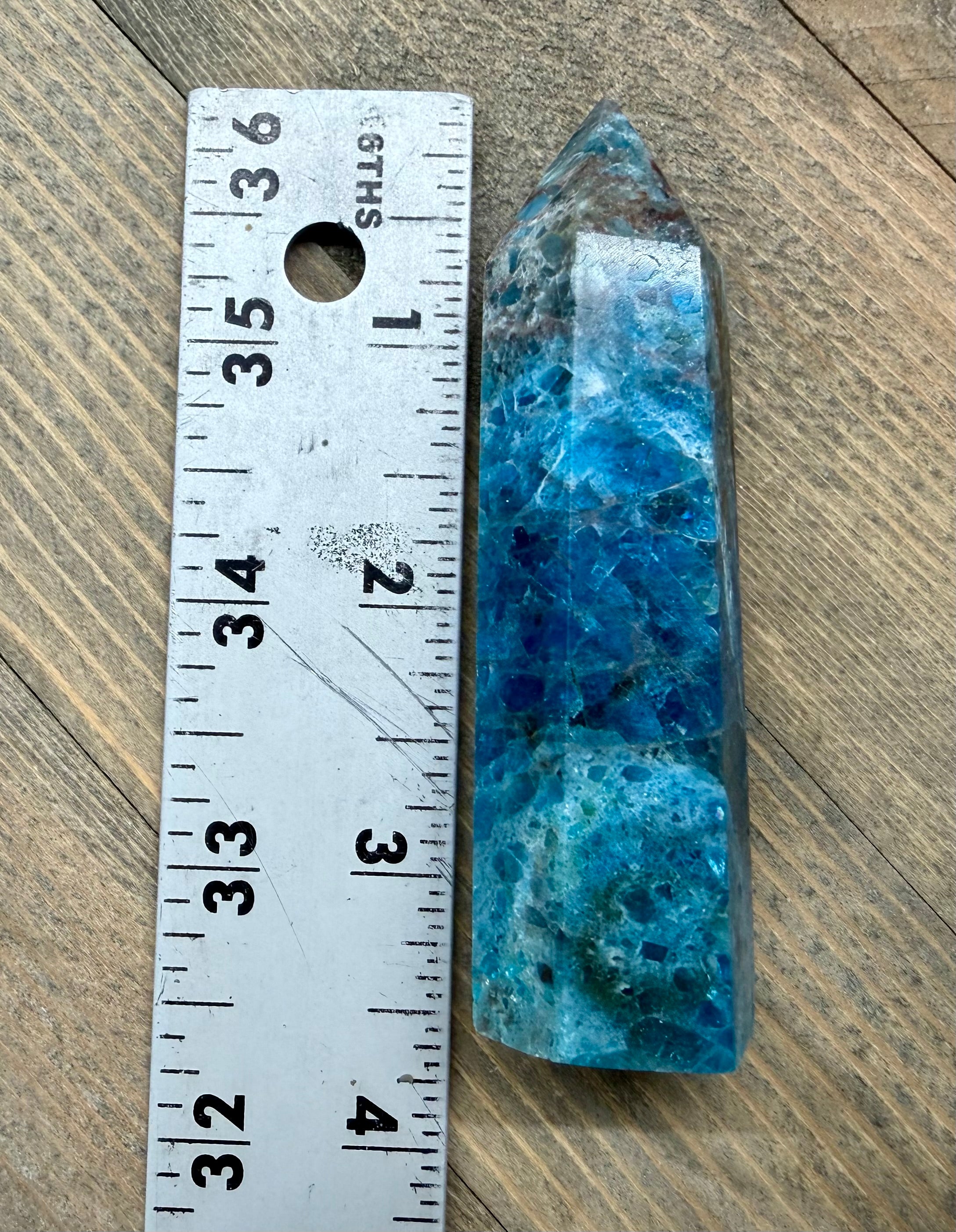 Blue Apatite Tower