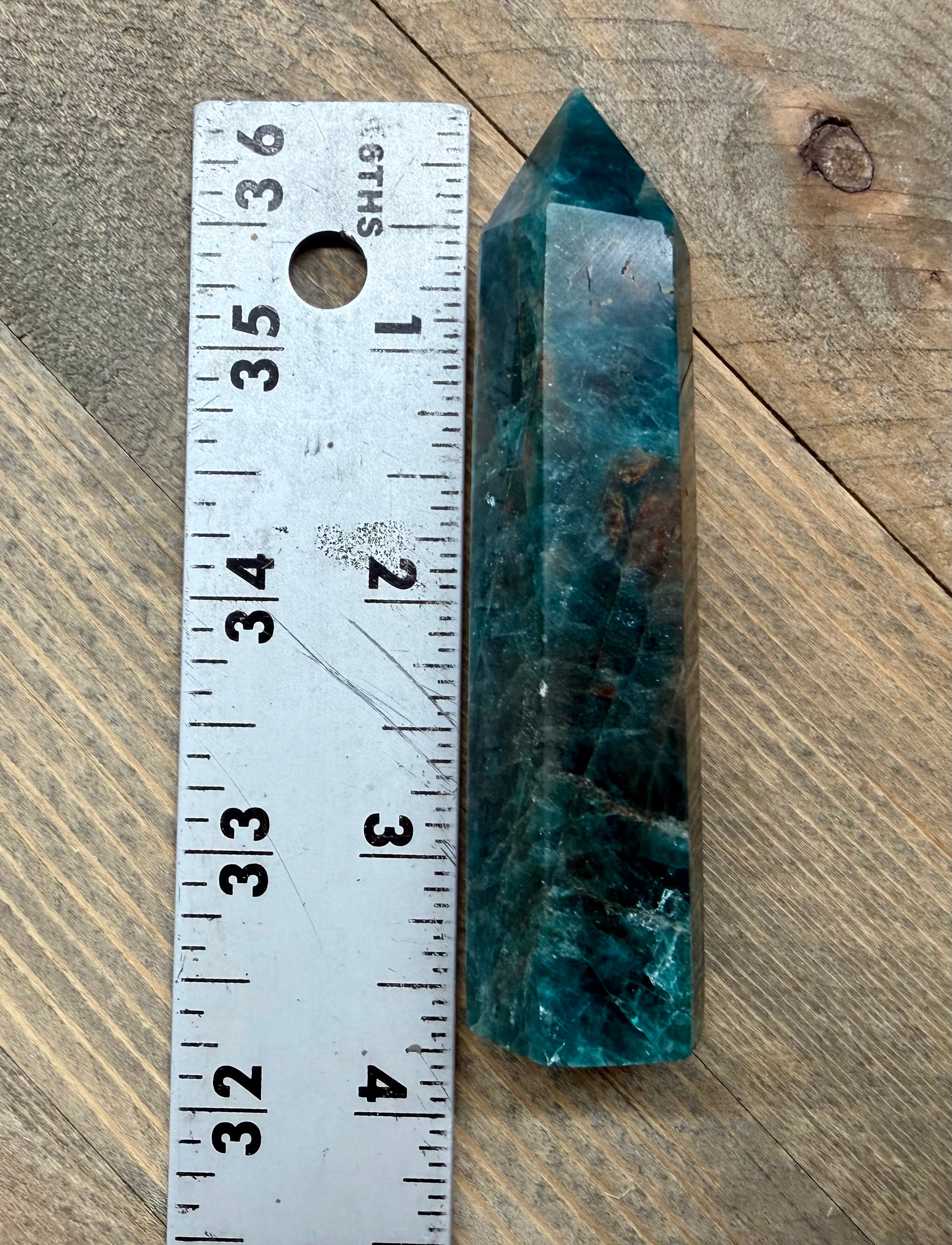 Blue Apatite Tower
