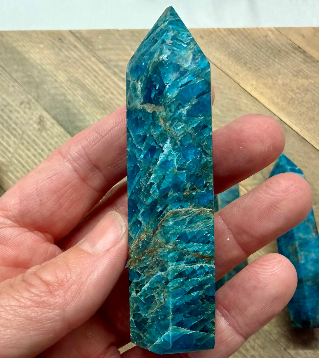 Blue Apatite Tower