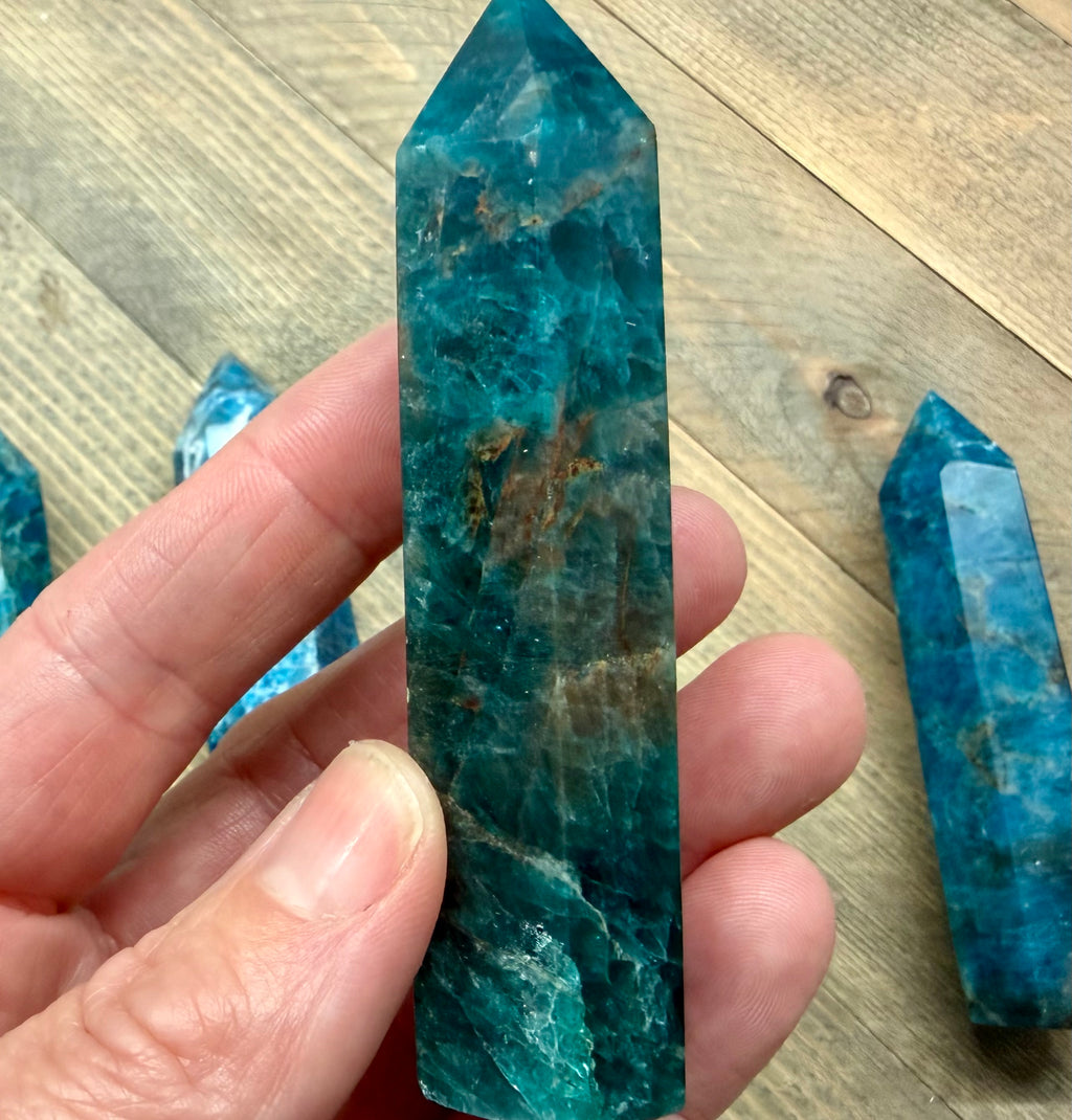 Blue Apatite Tower