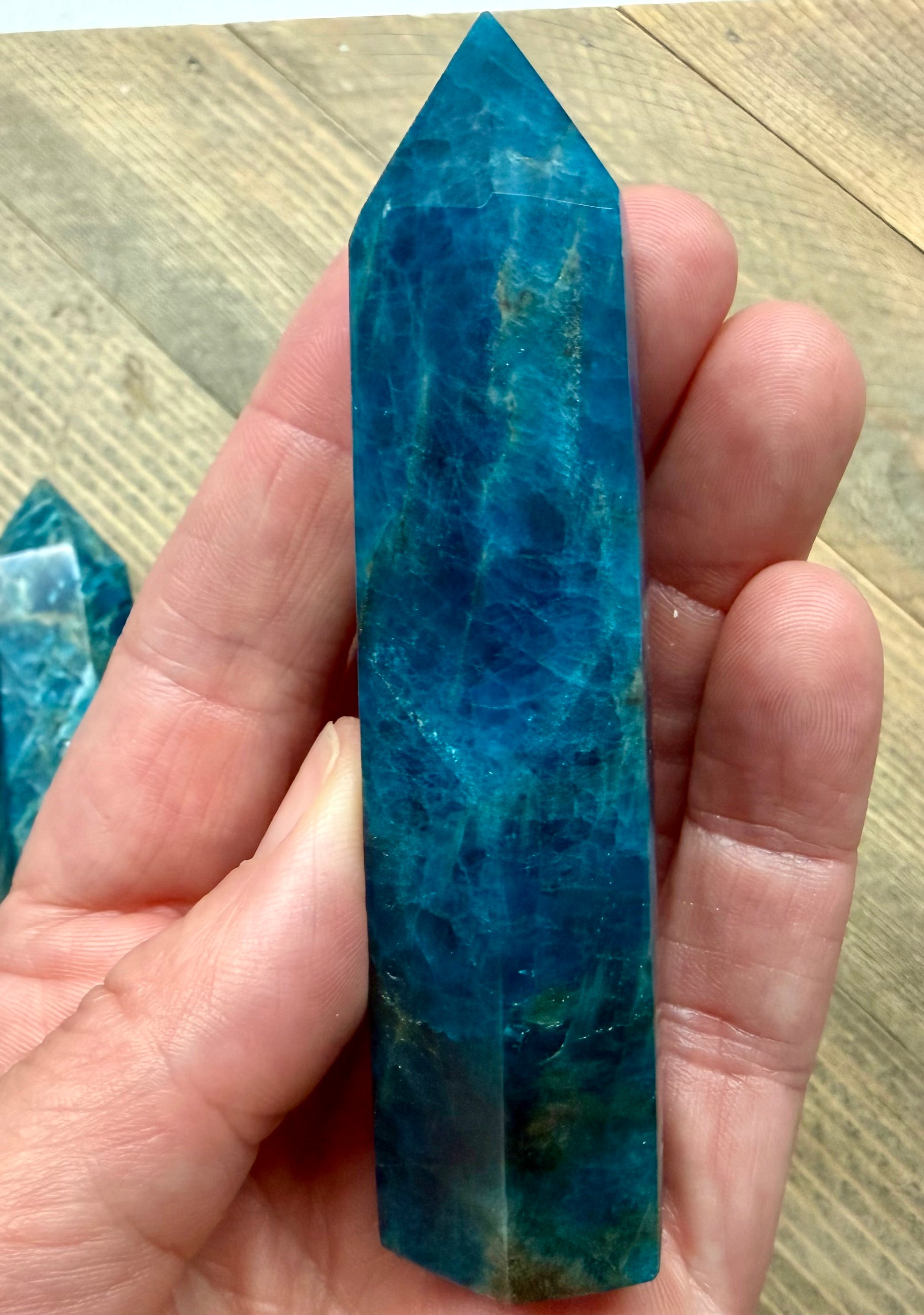Blue Apatite Tower