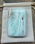 Caribbean Calcite Soap Shape Palm Stone | Choose Your Size