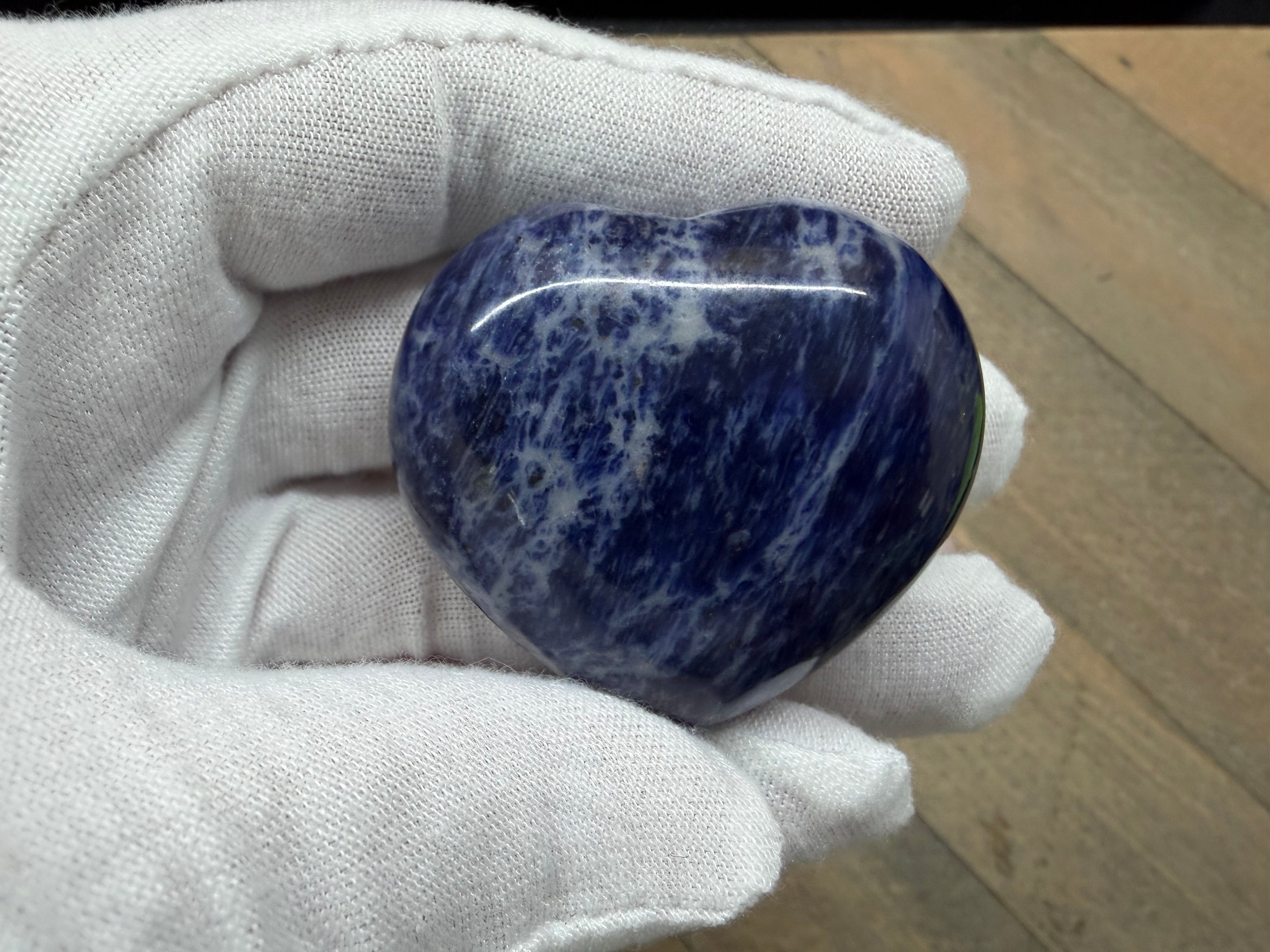 45mm Crystal Puffy Heart | Rose Quartz, Sodalite, or Unakite | Polished Palm Stone | Choose Your Stone