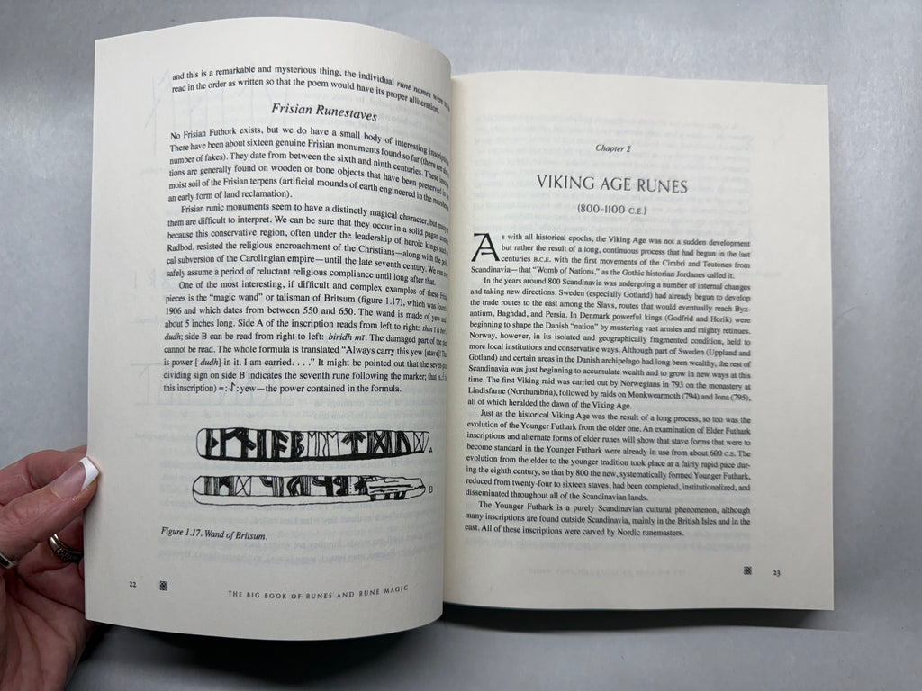 The Big Book of Runes and Rune Magic by Edred Thorsson, Elder Futhark Runecasting Guide