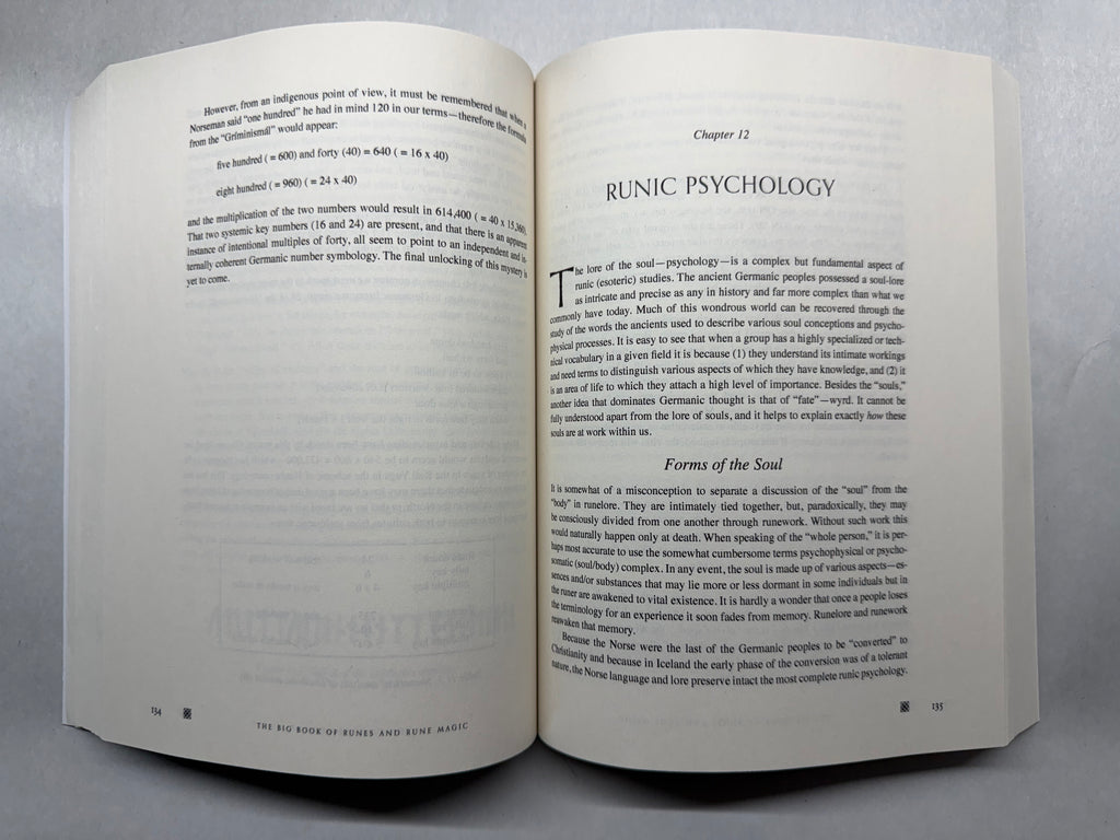 The Big Book of Runes and Rune Magic by Edred Thorsson, Elder Futhark Runecasting Guide