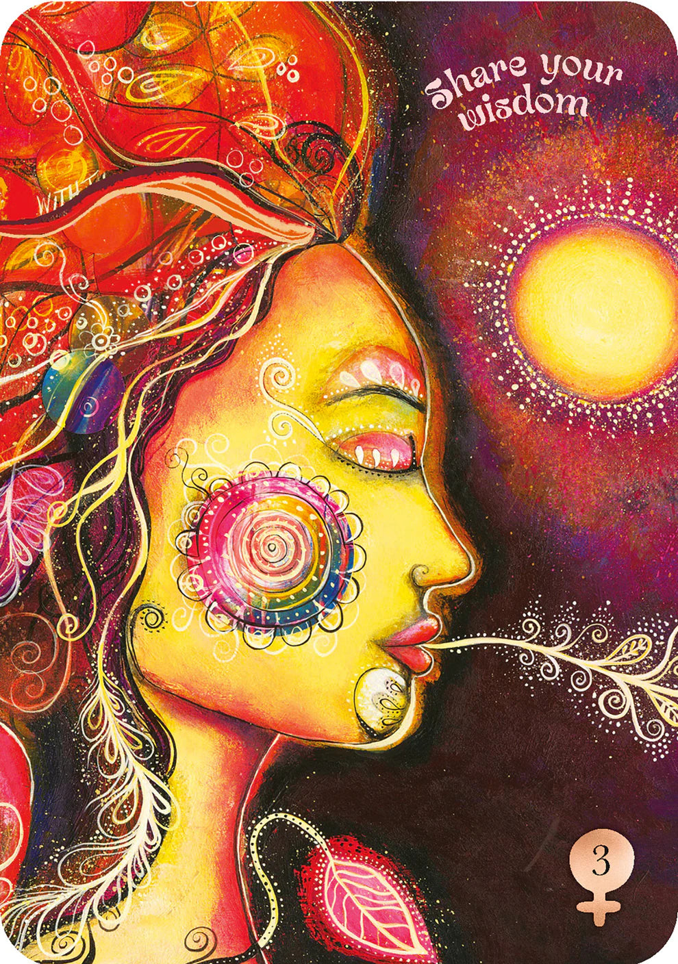 Venus Rising Oracle Deck and Guidebook by Outi Harma, 36-Card Wild Feminine Oracle
