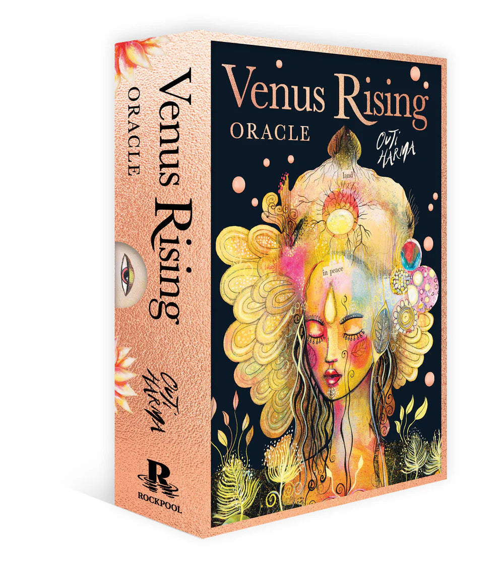 Venus Rising Oracle Deck and Guidebook by Outi Harma, 36-Card Wild Feminine Oracle