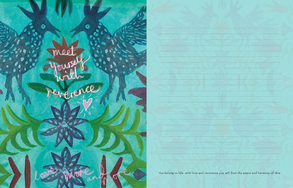 Inspired by Frida Journal by Akal Pritam, Frida Kahlo Guided Creative Journal, 208 Pages