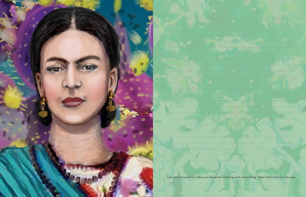 Inspired by Frida Journal by Akal Pritam, Frida Kahlo Guided Creative Journal, 208 Pages
