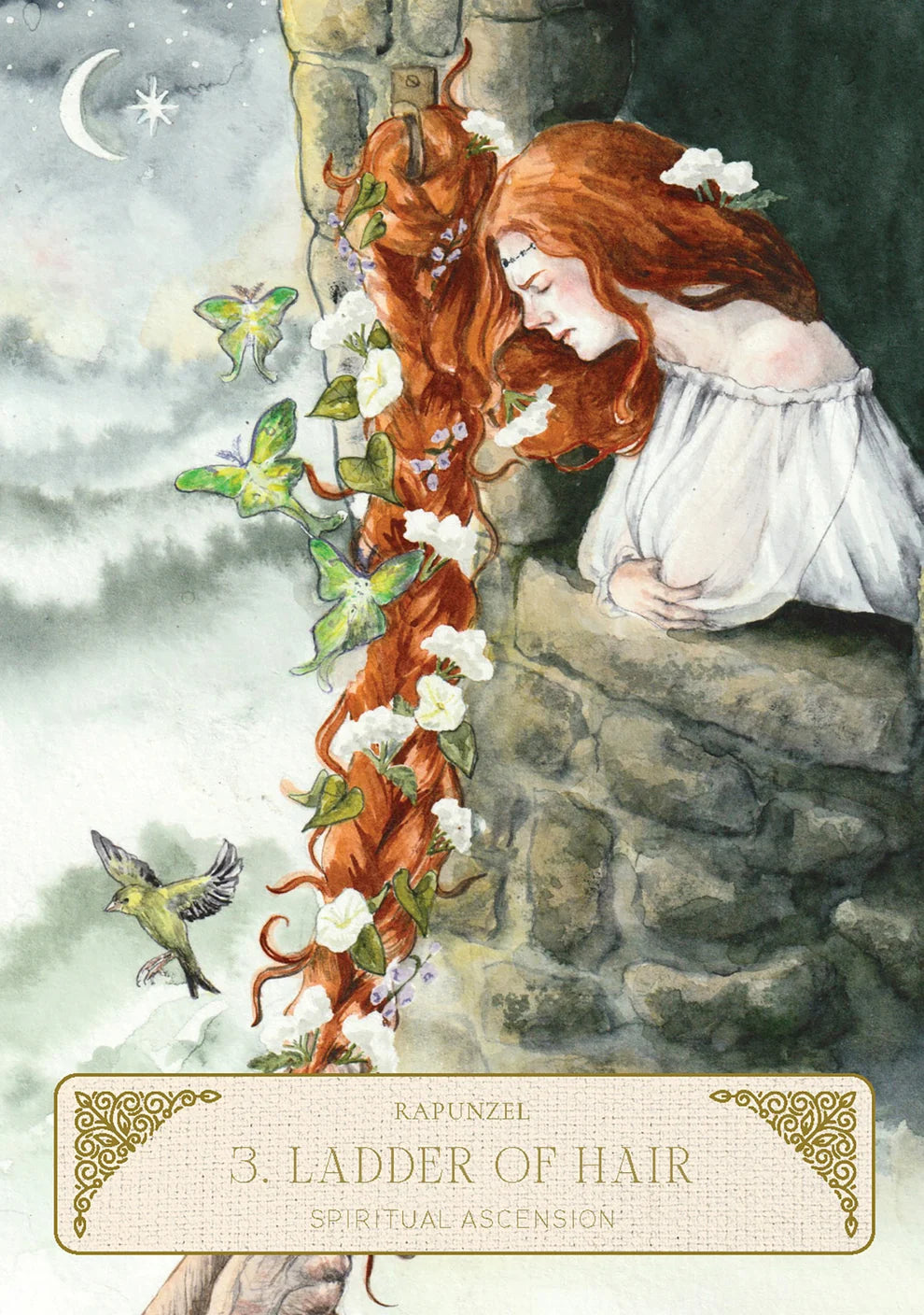 Kate Forsyth's Fairytale Oracle Deck and Guidebook, Dark Fairytale Oracle Cards with Keepsake Box