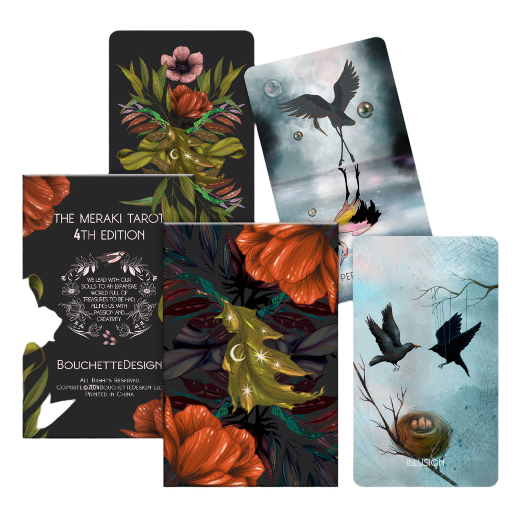 THE MERAKI TAROT 4TH EDITION - 2024 New Deck Launch - Water Moon Shop