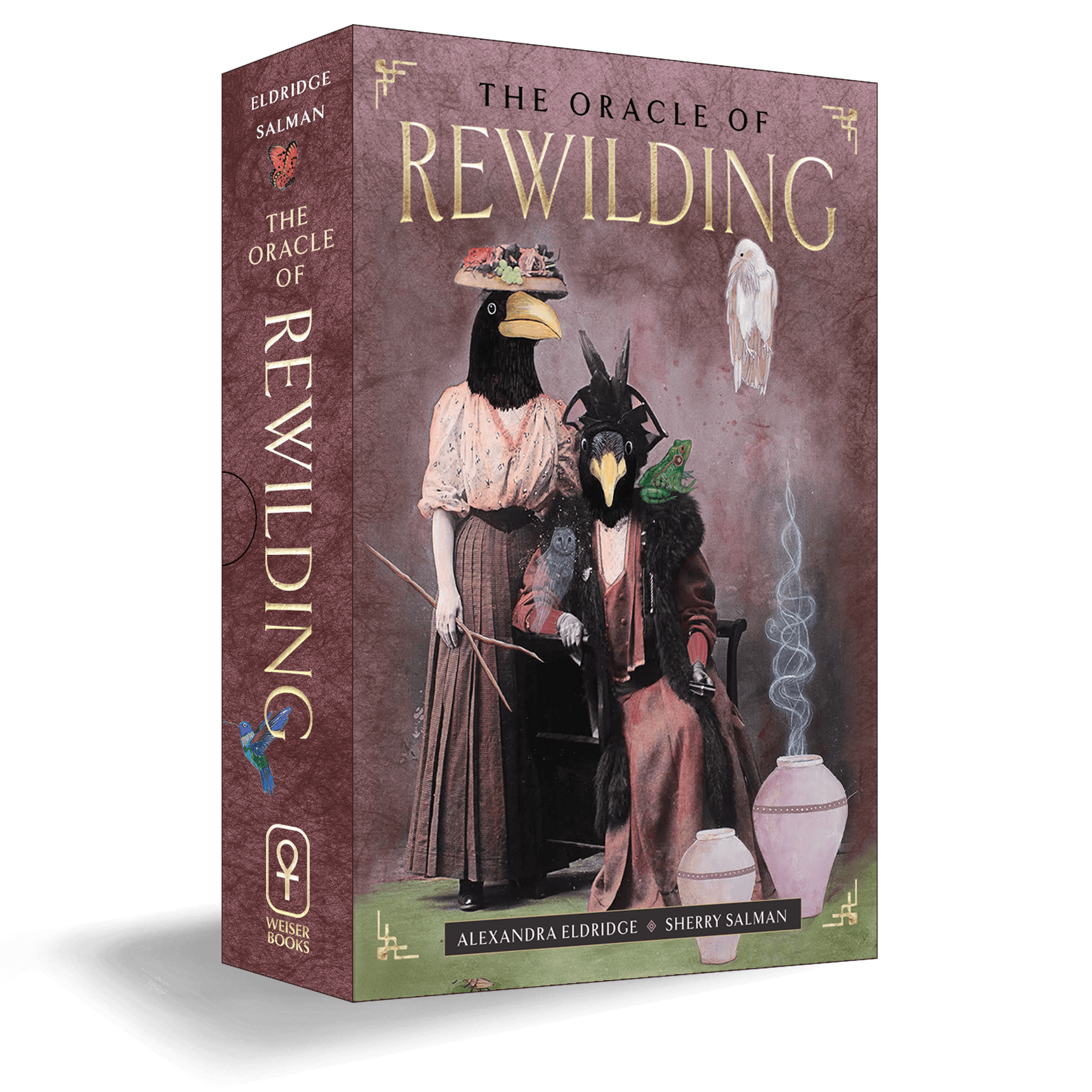 Oracle of Rewilding - 44 Card Eco-Spirituality Deck by Sherry Salman & Alexandra Eldridge | Nature Kinship & Environmental Healing Guide - Water Moon Shop