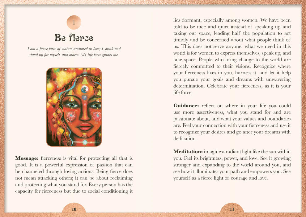 Venus Rising Oracle Deck and Guidebook by Outi Harma, 36-Card Wild Feminine Oracle