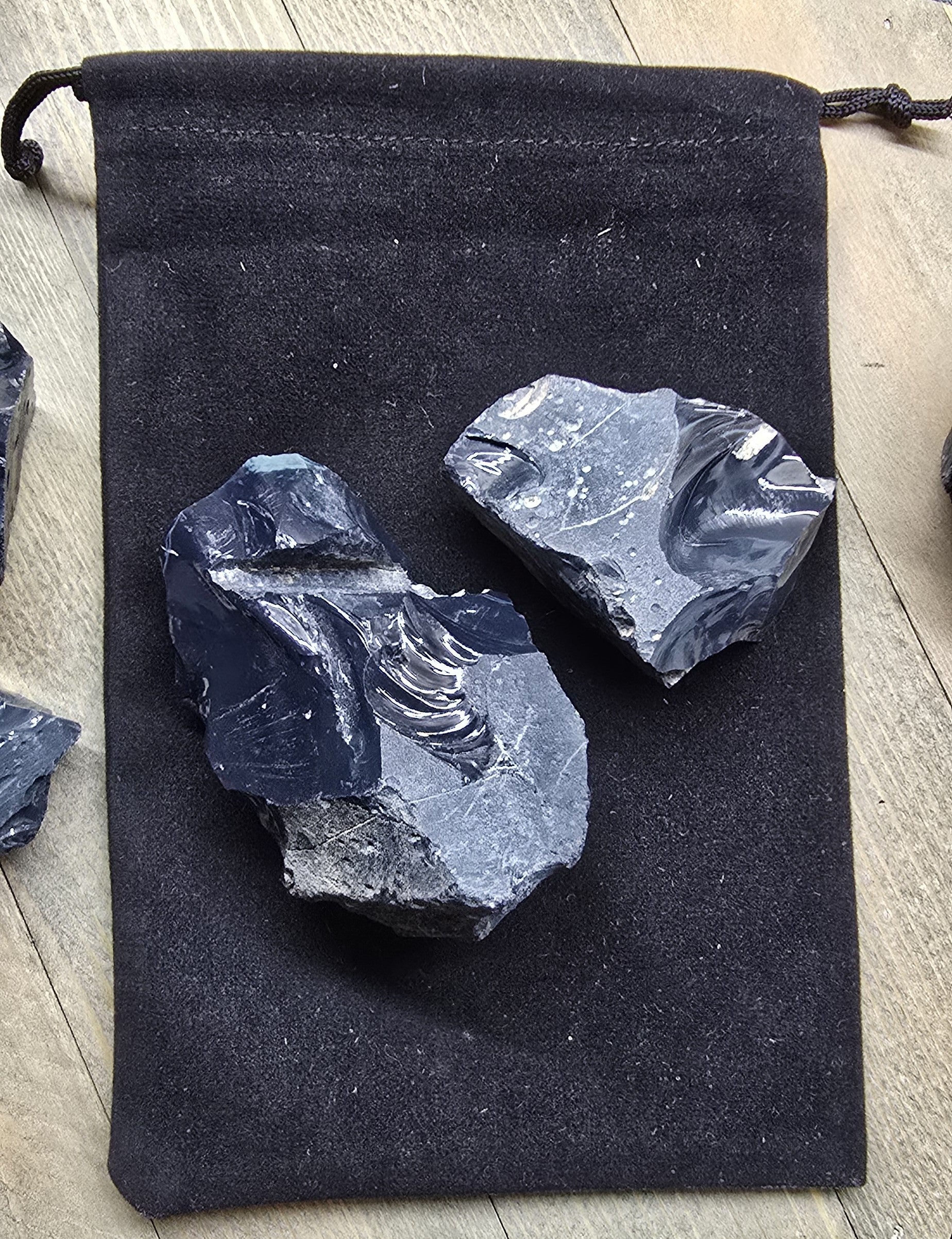 Half Pound Rough Spiderweb Obsidian Crystal – Natural Raw Protection Stone