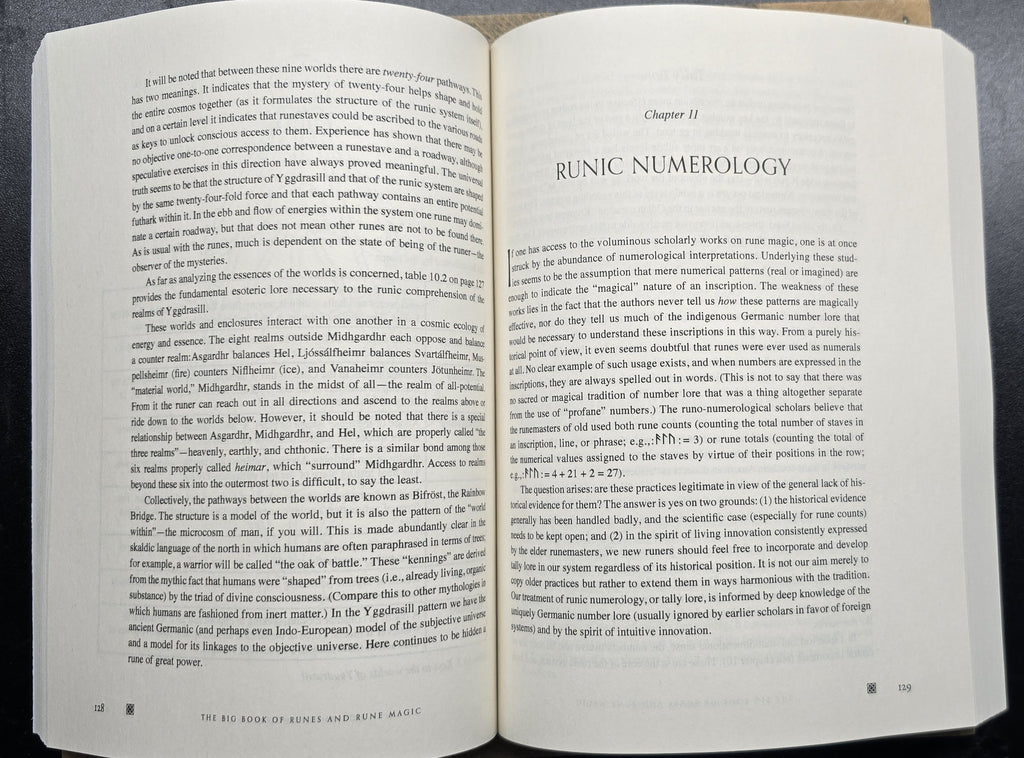The Big Book of Runes & Rune Stones Rainbow Moonstone, Black Agate, Shungite, Bundle