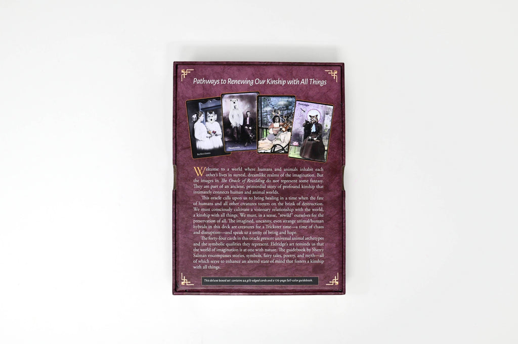 Oracle of Rewilding - 44 Card Eco-Spirituality Deck by Sherry Salman & Alexandra Eldridge | Nature Kinship & Environmental Healing Guide - Water Moon Shop