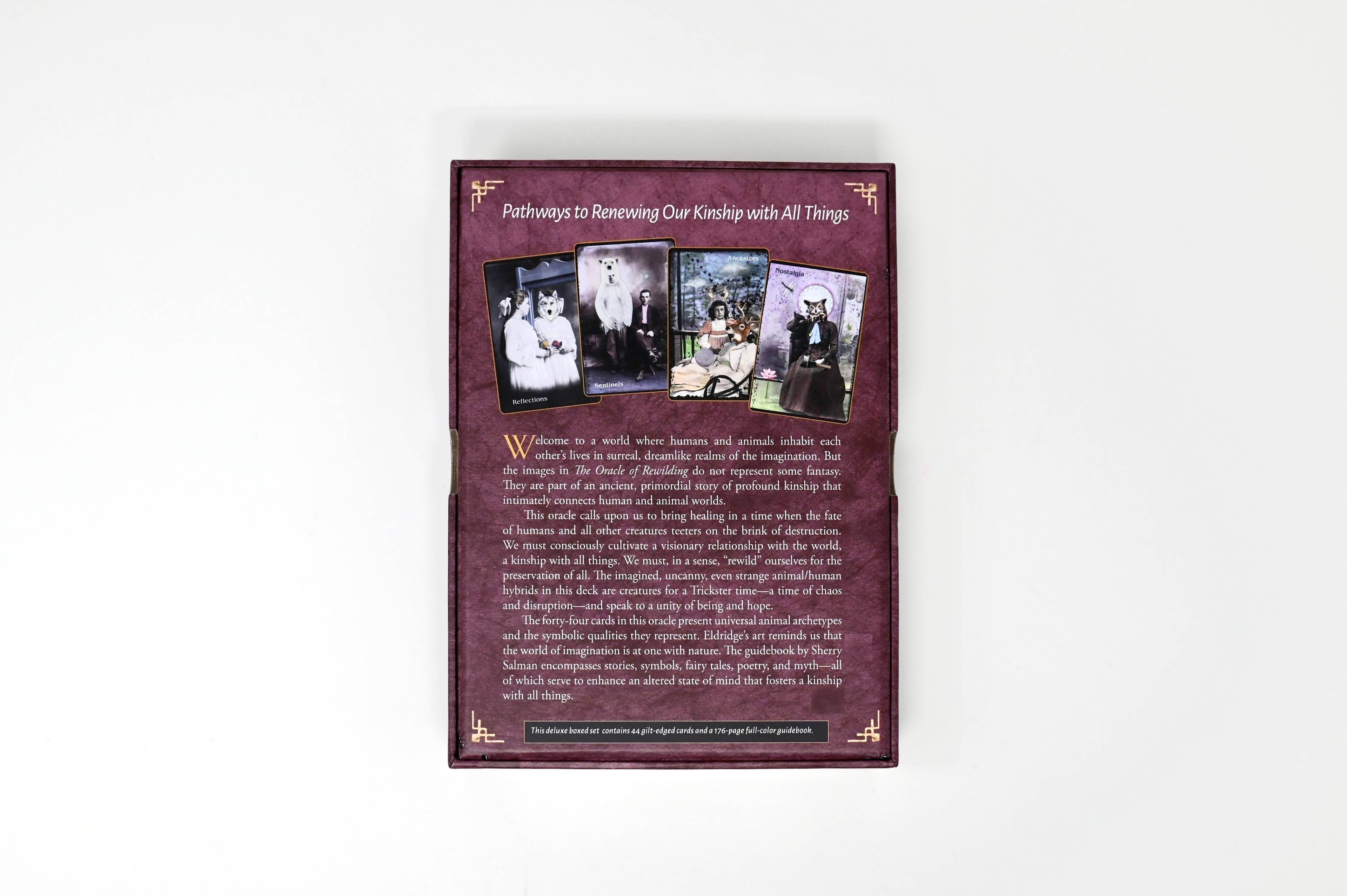 Oracle of Rewilding - 44 Card Eco-Spirituality Deck by Sherry Salman & Alexandra Eldridge | Nature Kinship & Environmental Healing Guide - Water Moon Shop
