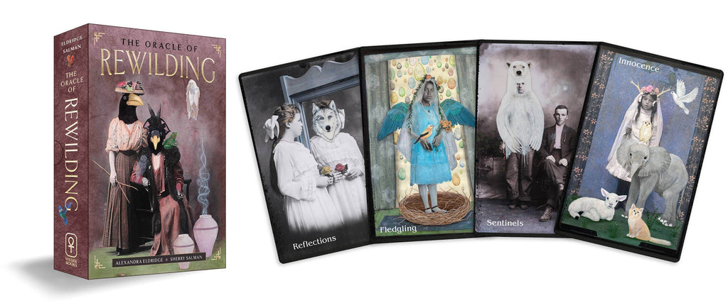 Oracle of Rewilding - 44 Card Eco-Spirituality Deck by Sherry Salman & Alexandra Eldridge | Nature Kinship & Environmental Healing Guide - Water Moon Shop