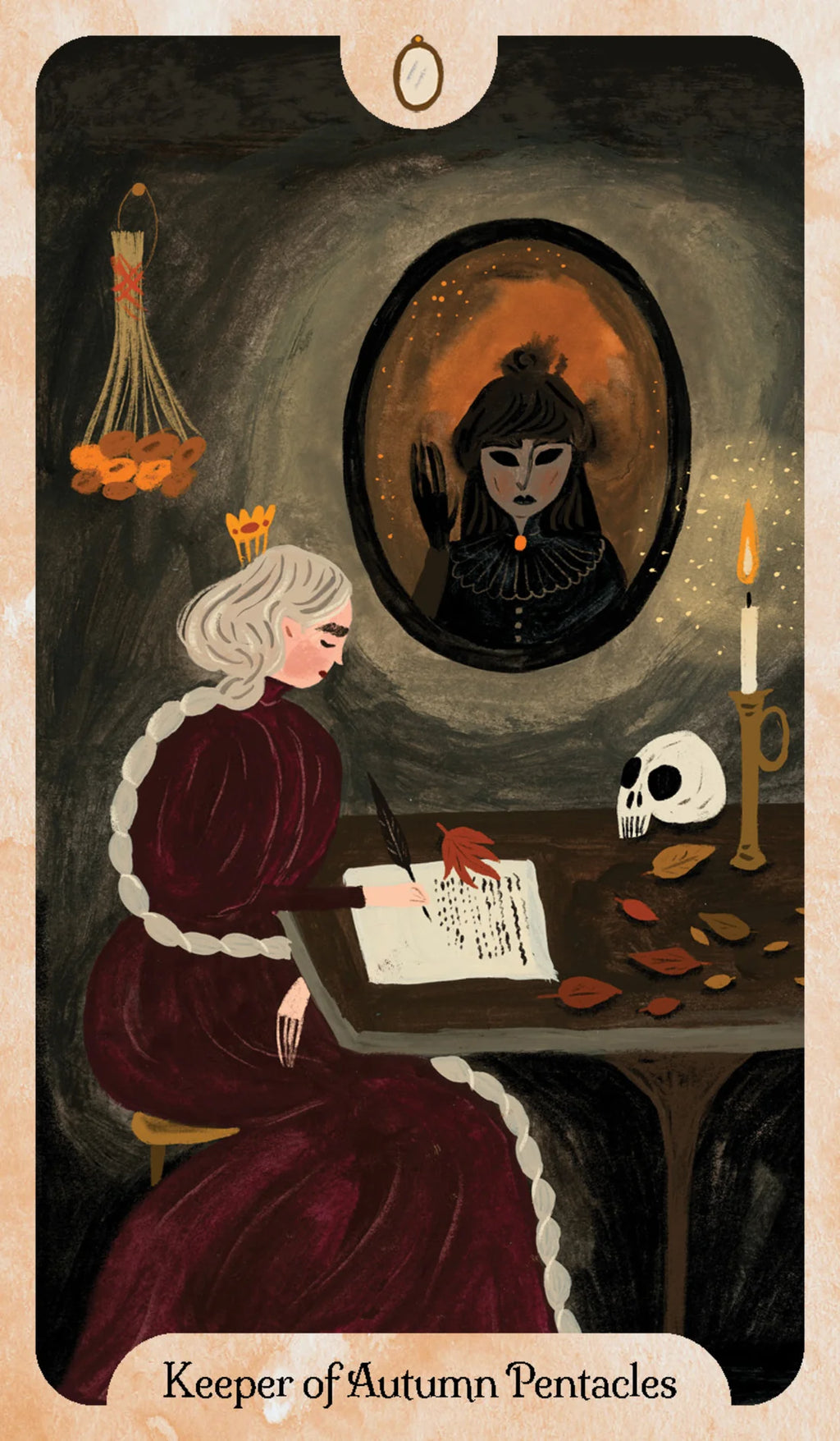 Seasons of the Witch Autumn Tarot Deck and Guidebook by Lorriane Anderson, 78-Card Mabon Tarot