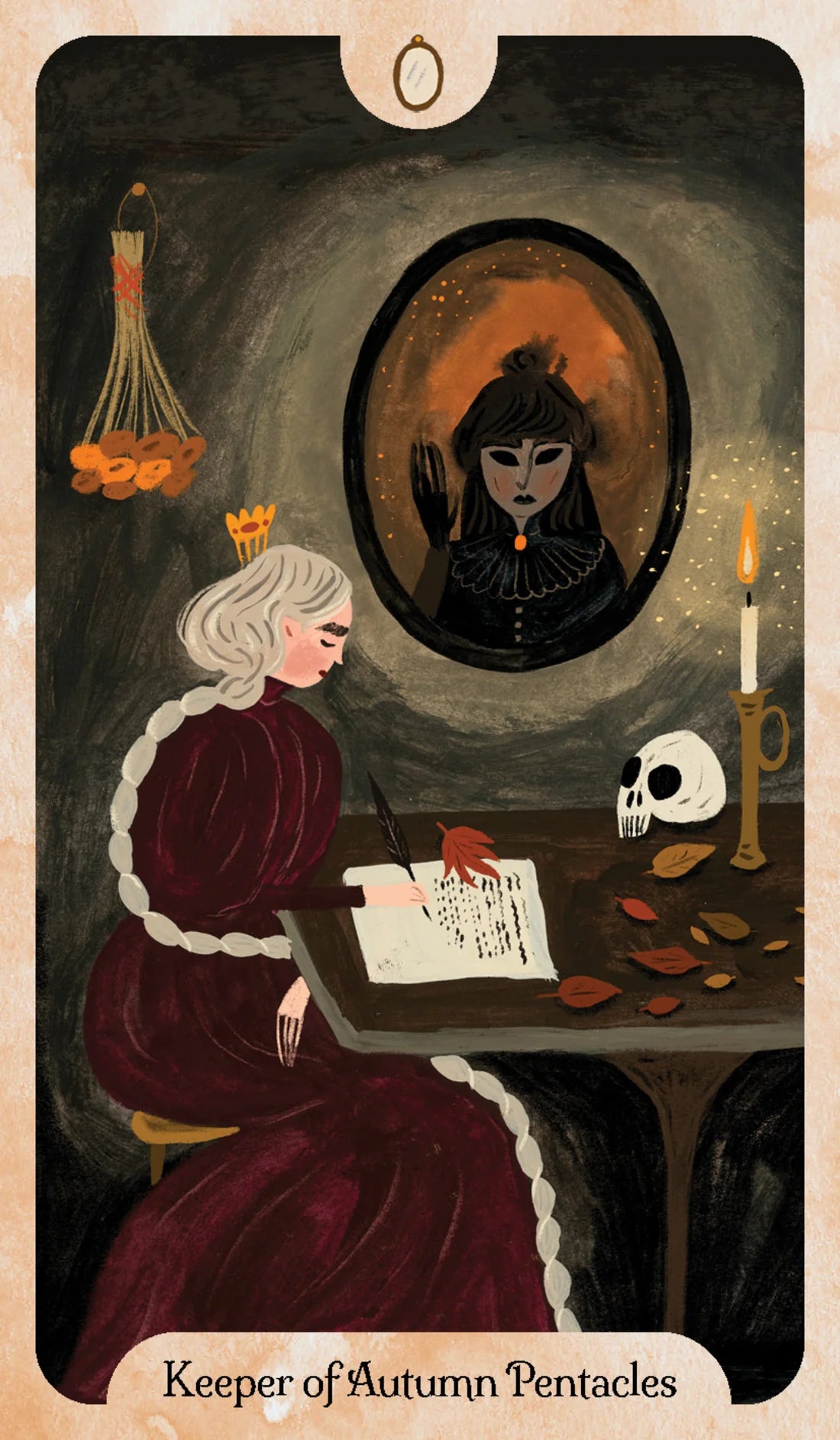 Seasons of the Witch Autumn Tarot Deck and Guidebook by Lorriane Anderson, 78-Card Mabon Tarot