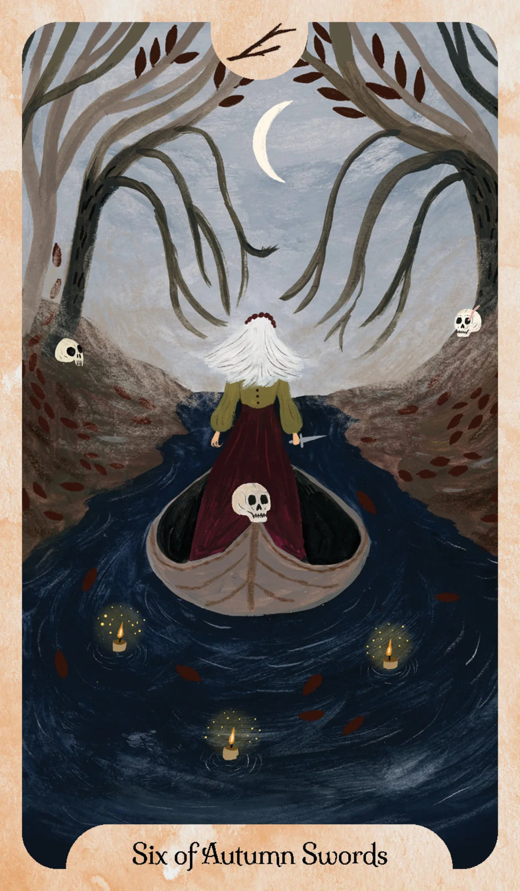 Seasons of the Witch Autumn Tarot Deck and Guidebook by Lorriane Anderson, 78-Card Mabon Tarot