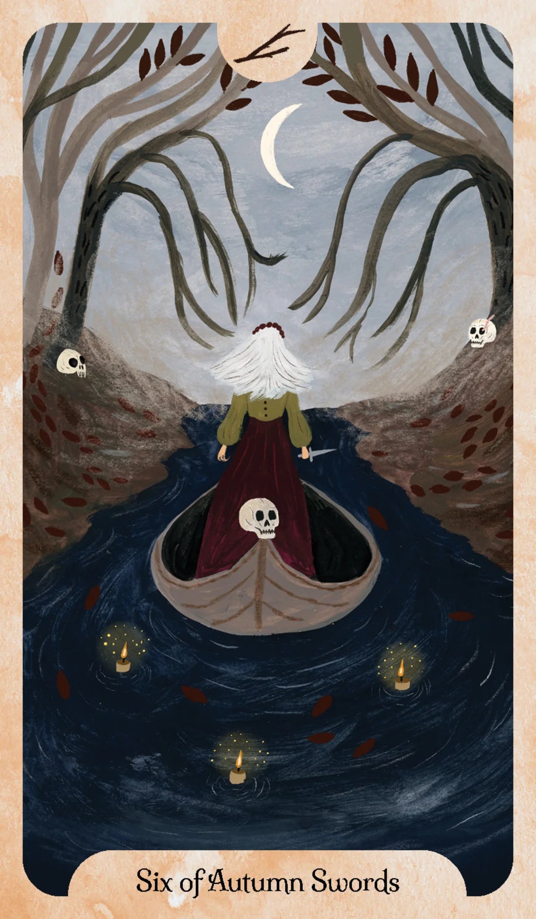 Seasons of the Witch Autumn Tarot Deck and Guidebook by Lorriane Anderson, 78-Card Mabon Tarot