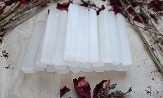 Bulk Natural 3" Selenite Wands