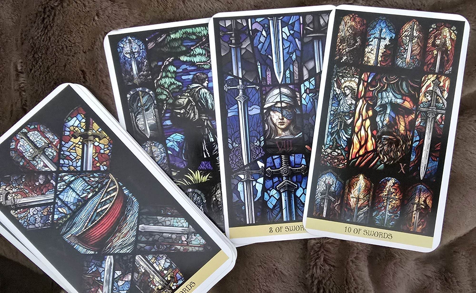 Stained Glass Tarot by James Edward - Water Moon Shop