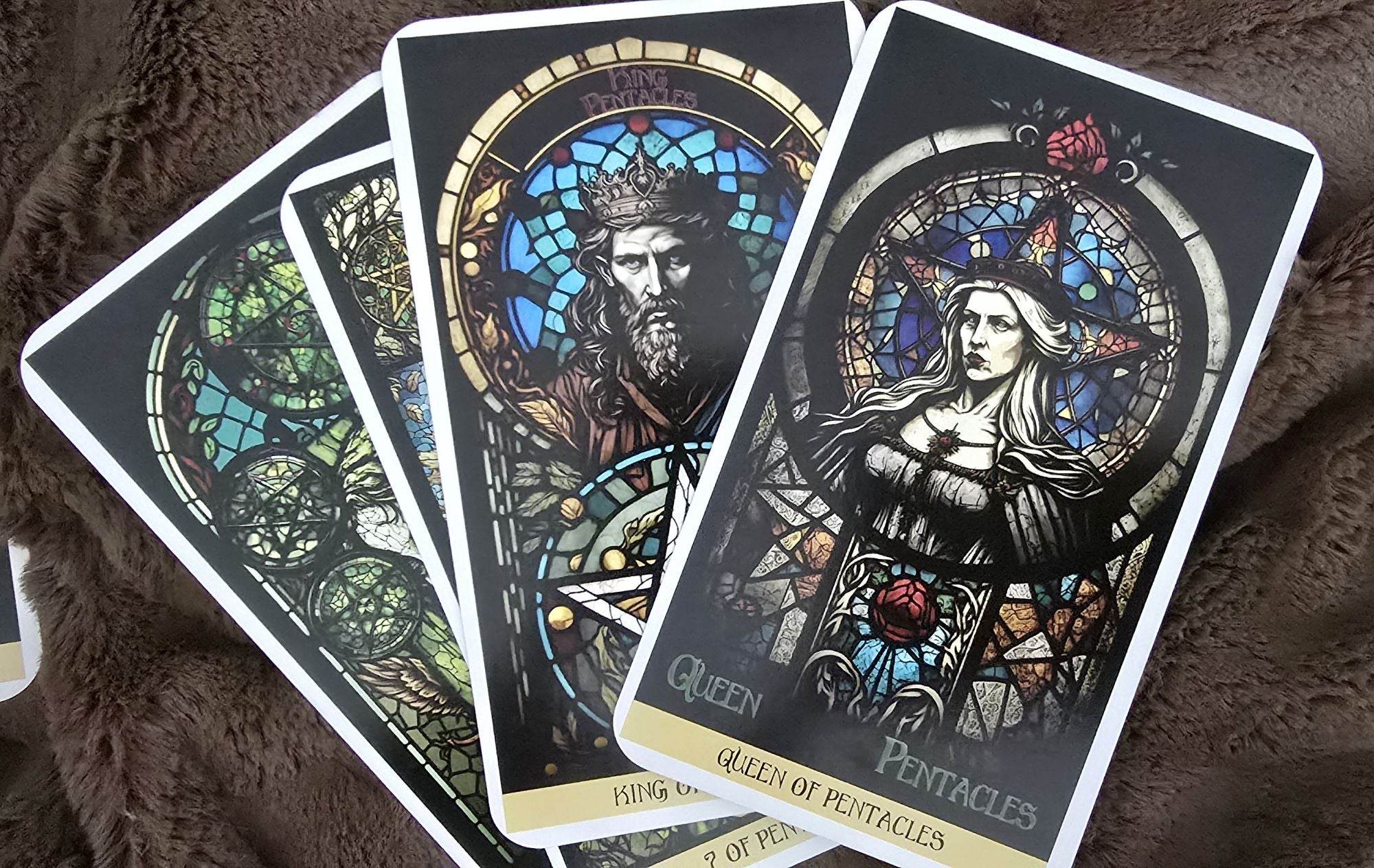 Stained Glass Tarot by James Edward - Water Moon Shop