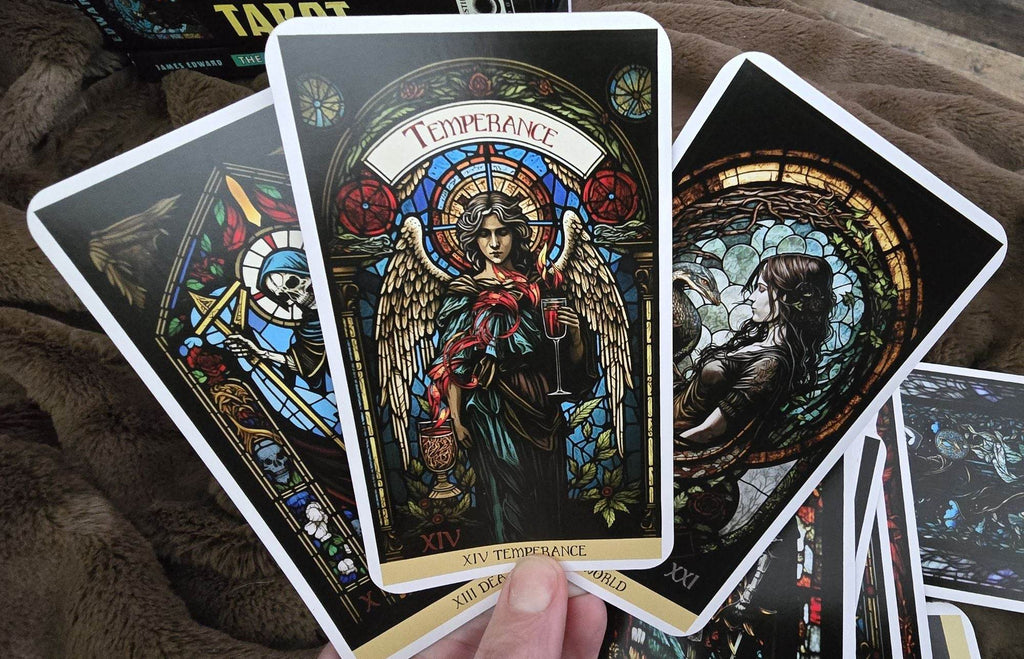 Stained Glass Tarot by James Edward - Water Moon Shop