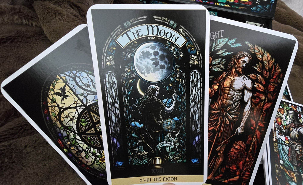 Stained Glass Tarot by James Edward - Water Moon Shop
