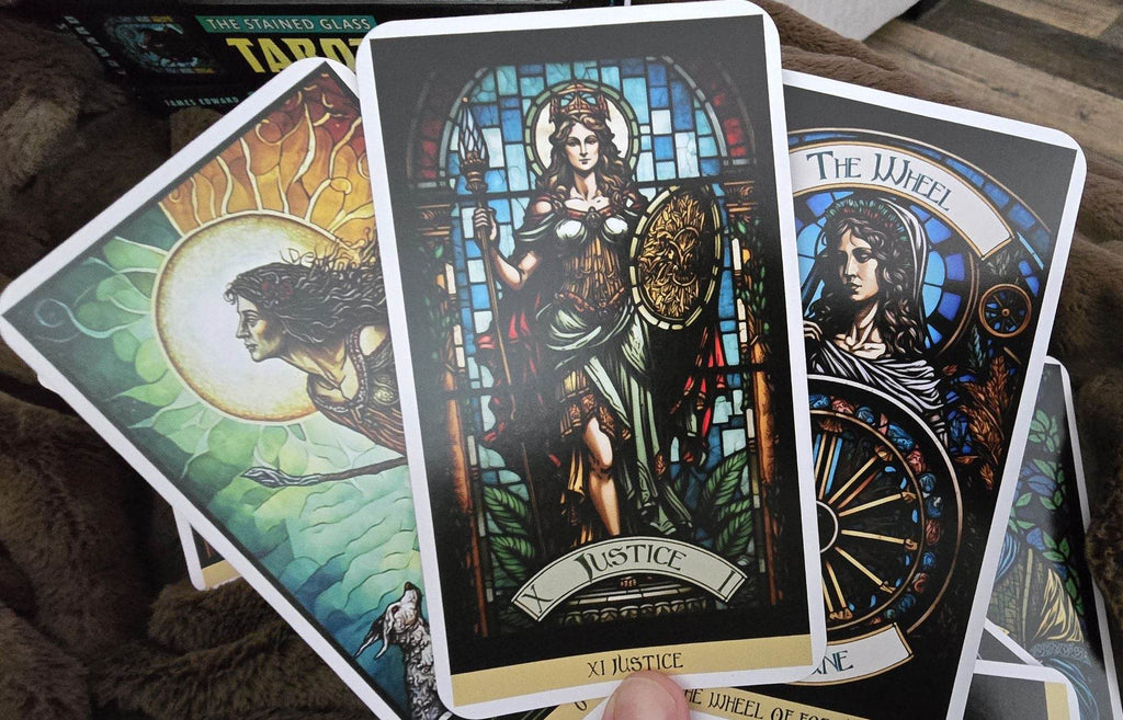 Stained Glass Tarot by James Edward - Water Moon Shop