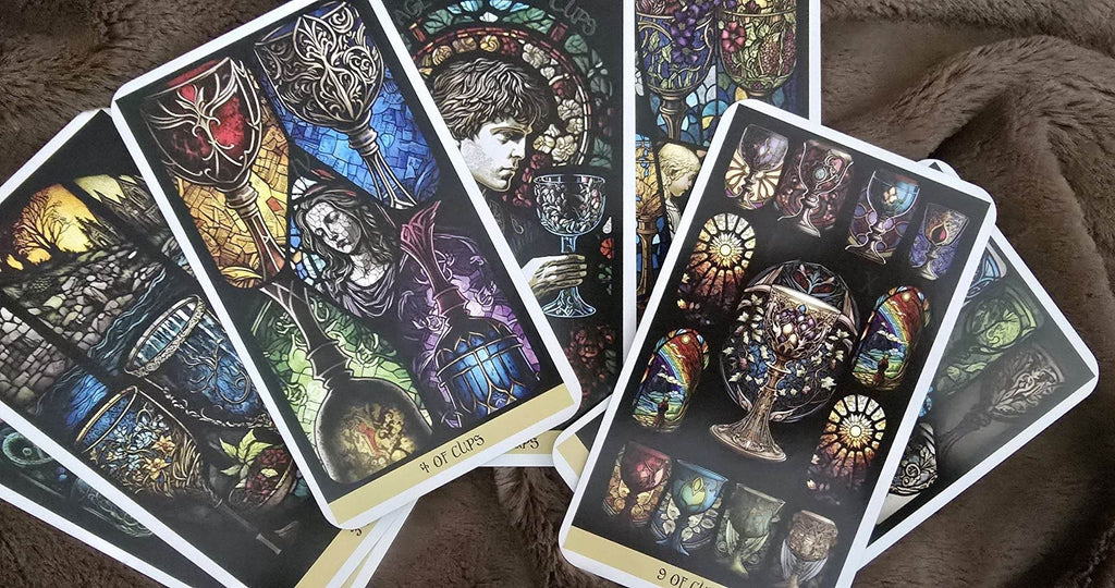 Stained Glass Tarot by James Edward - Water Moon Shop