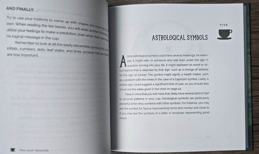 Tea Leaf Reading: Your Guide to More Than 500 Symbols - Water Moon Shop