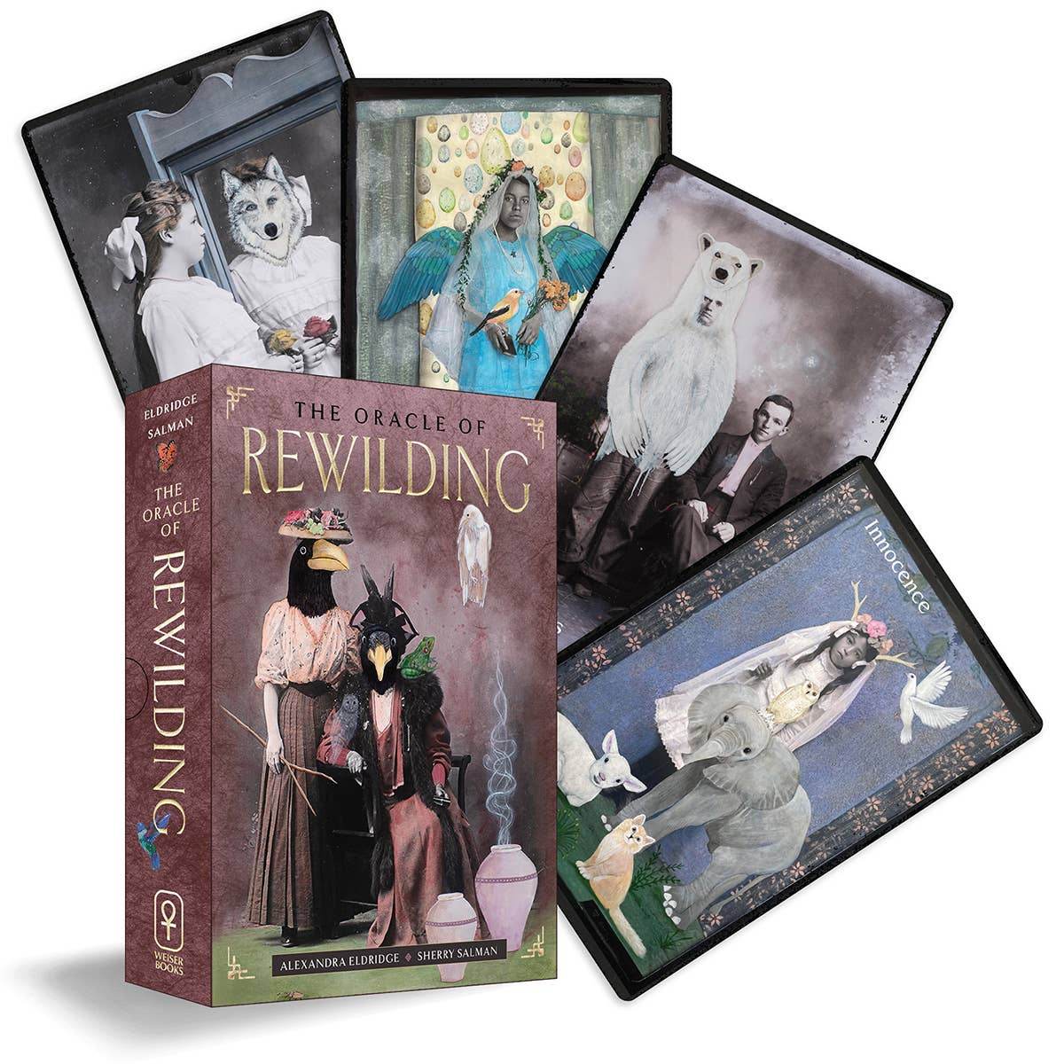 Oracle of Rewilding - 44 Card Eco-Spirituality Deck by Sherry Salman & Alexandra Eldridge | Nature Kinship & Environmental Healing Guide - Water Moon Shop