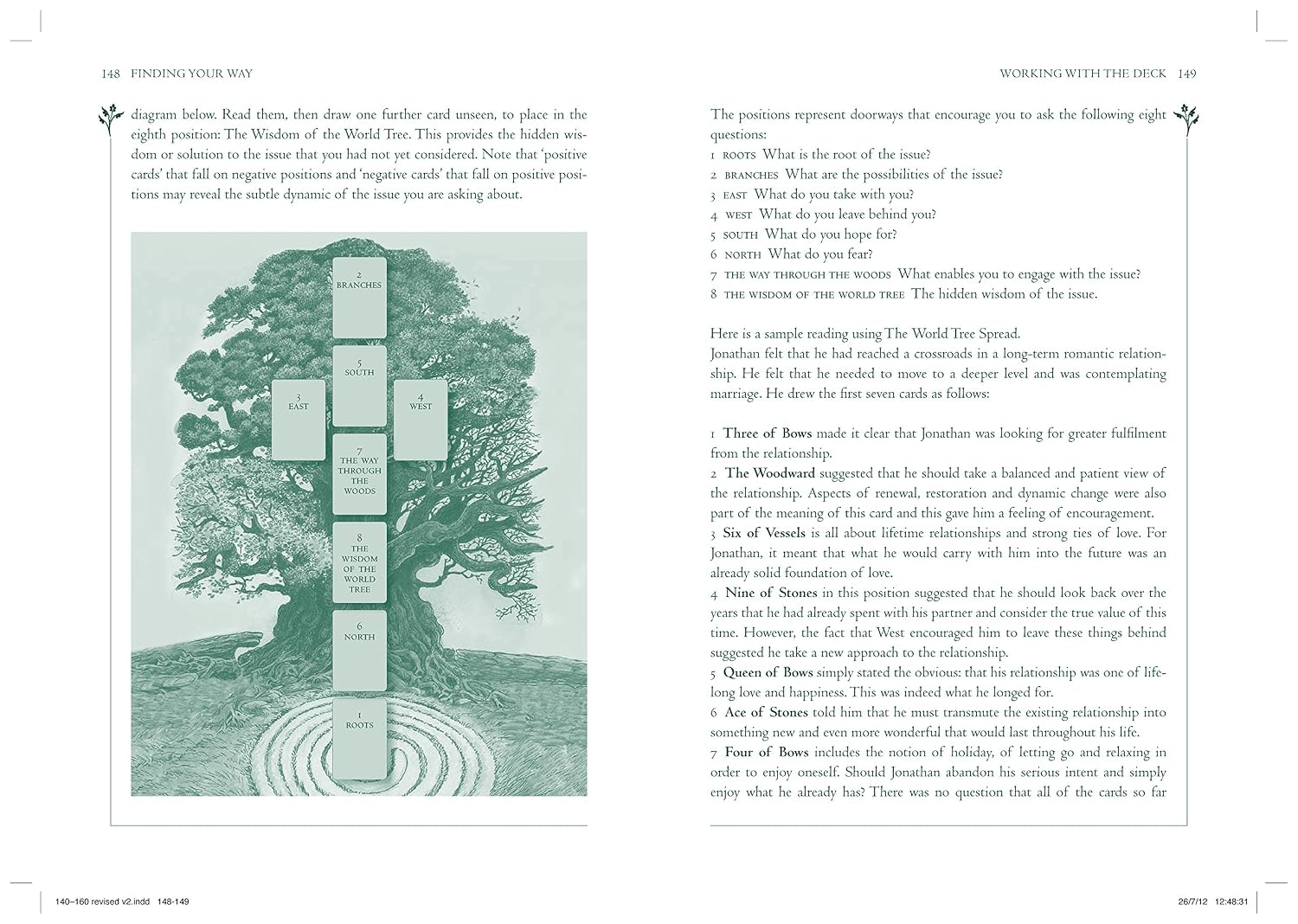 The Wildwood Tarot Deck and Guidebook by Mark Ryan and John Matthews, 78-Card Pagan Forest Tarot