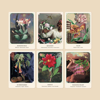 The Flower Oracle: 44 Card Deck and Guidebook - Water Moon Shop