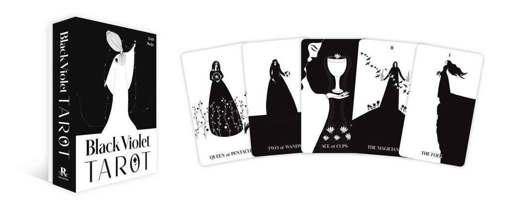 Black Violet Tarot by Heidi Phelps - Water Moon Shop