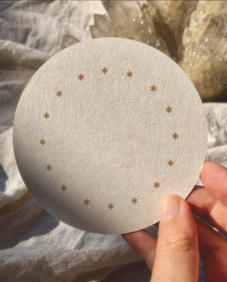 Inner Alchemy Affirmations - Round Card Deck - Gold Edition - Water Moon Shop