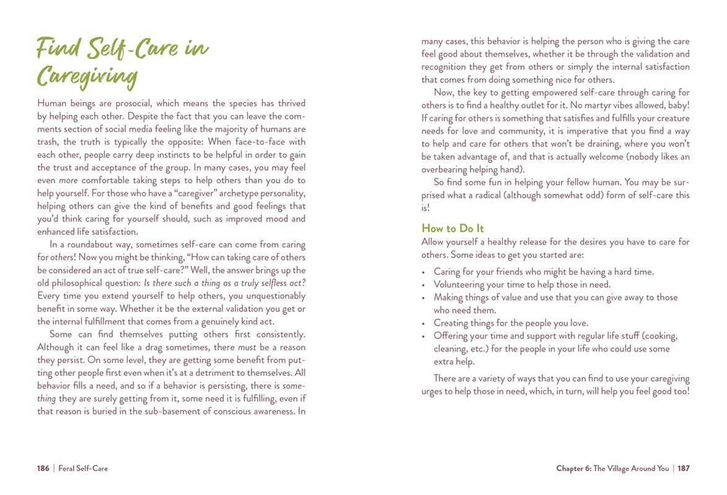 Feral Self-Care by Mandi Em - Water Moon Shop
