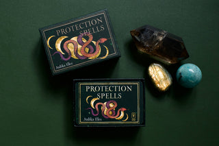 Little Deck of Spells: Protection - 36 Magical Protection Spell Cards, Beginner Witch & Energy Defense Spellwork Deck