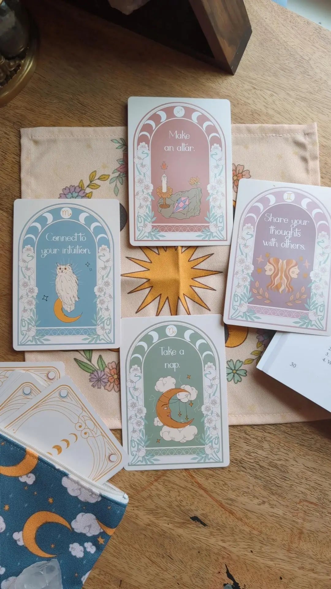 Moon Care Oracle Deck