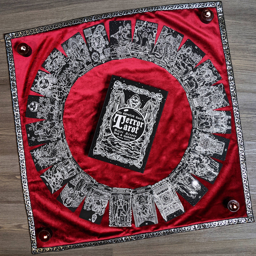 Terror Tarot Card Oracle Shadow Deck 23 Card Major Arcana