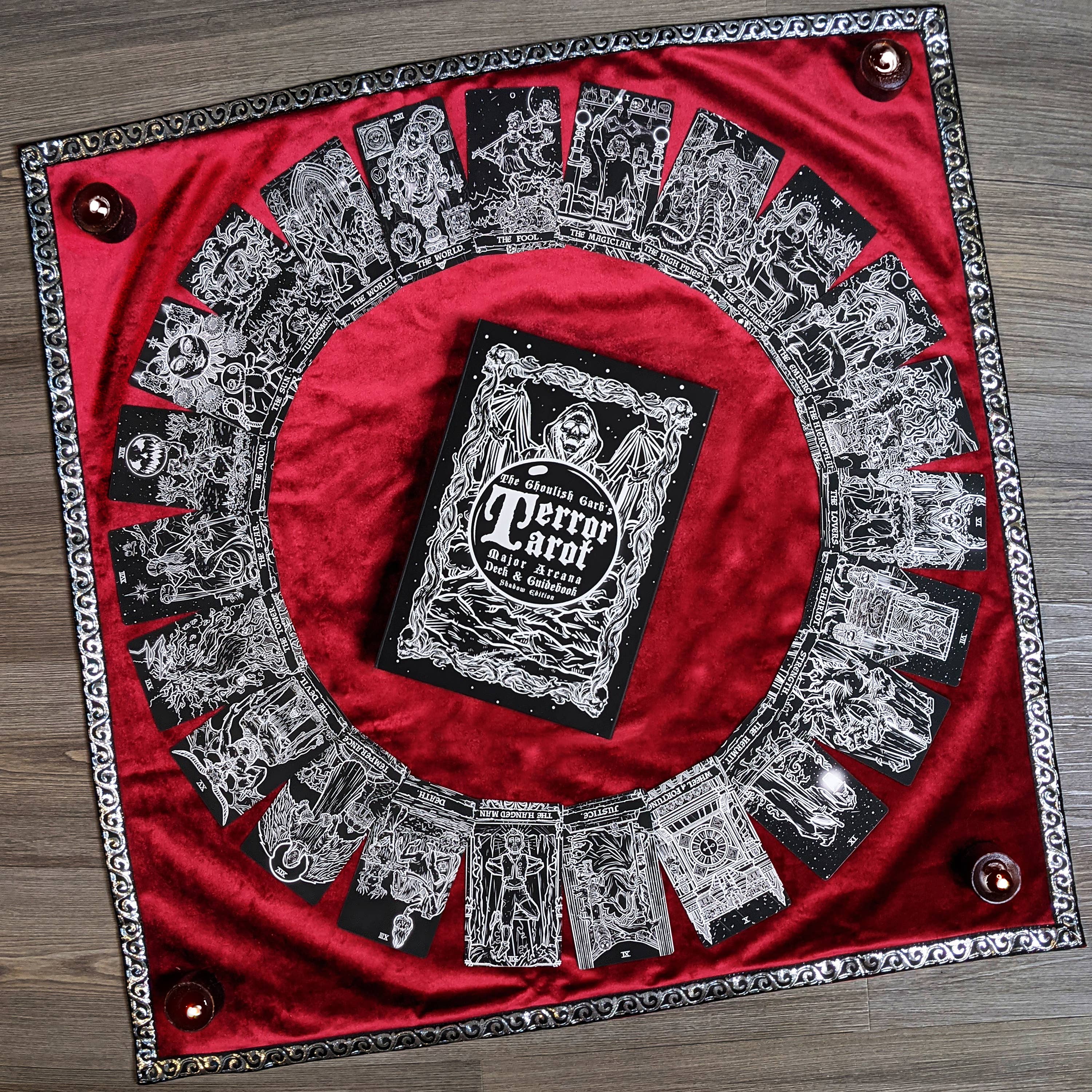 Terror Tarot Card Oracle Shadow Deck 23 Card Major Arcana