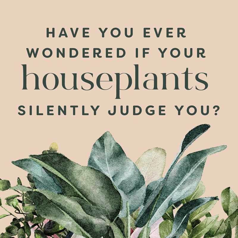 Houseplants and Their Fucked-Up Thoughts by Carlyle Christoff - Water Moon Shop