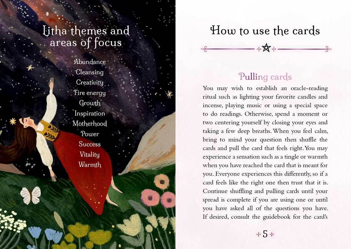 Seasons of the Witch - Litha Oracle by Lorriane Anderson - Water Moon Shop