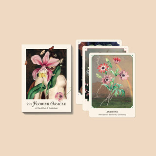 The Flower Oracle: 44 Card Deck and Guidebook - Water Moon Shop