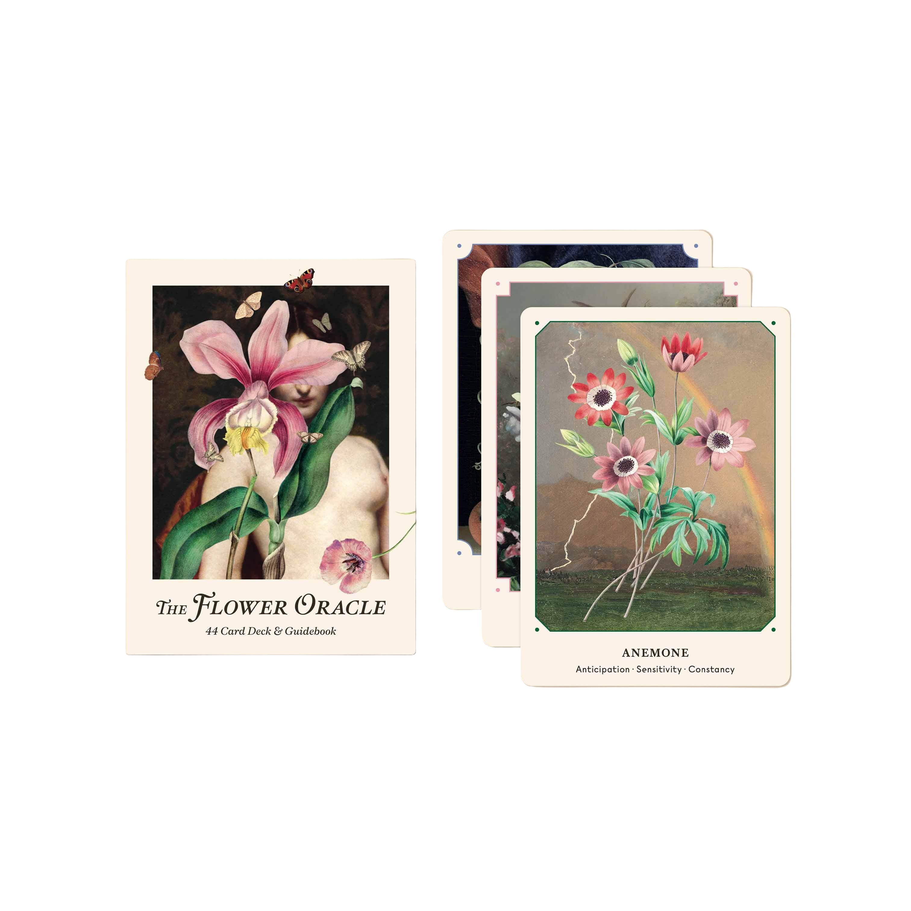 The Flower Oracle: 44 Card Deck and Guidebook - Water Moon Shop