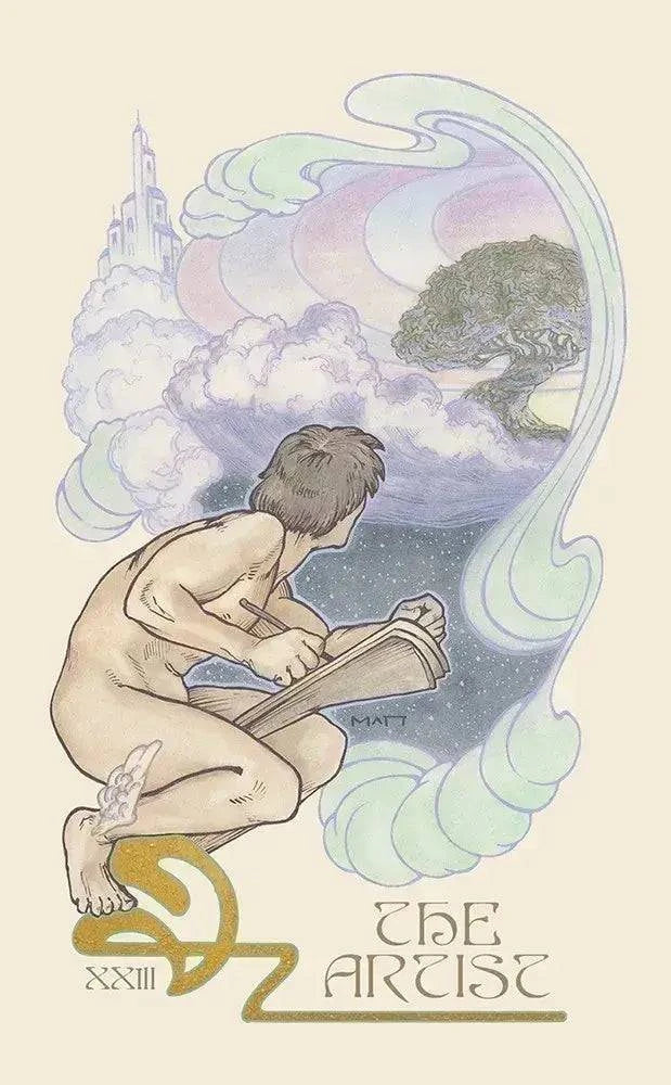 Ethereal Visions: Illuminated Tarot Deck - Water Moon Shop